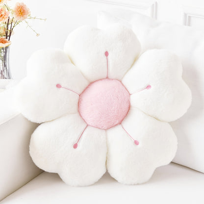 Flower Pillow Cushion | Soft Decorative Pillow for Bed & Sofa