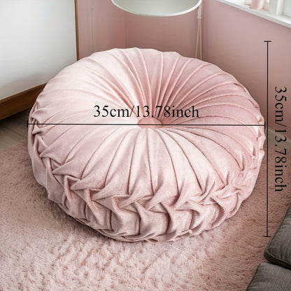 Round Cushion Pillow | Minimalist Decorative Pillow for Sofa & Bed