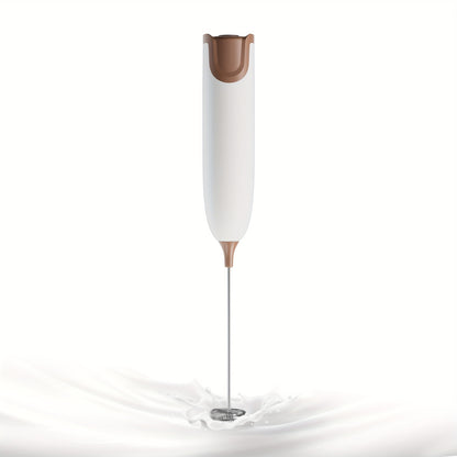 Electric Milk Frother – 10000 RPM, Stainless Steel, Cordless, Battery-Free Design