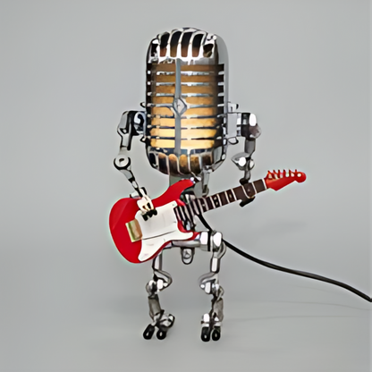 Robot table lamp – Unique design – LED compatible – Metal