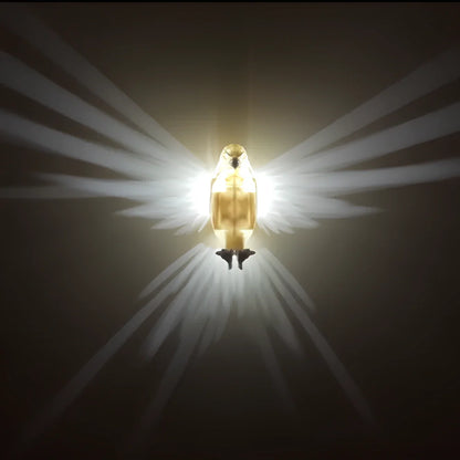 Luminous Wings Wall Light – Nature-Inspired LED Lamp – Wireless Decorative Lighting
