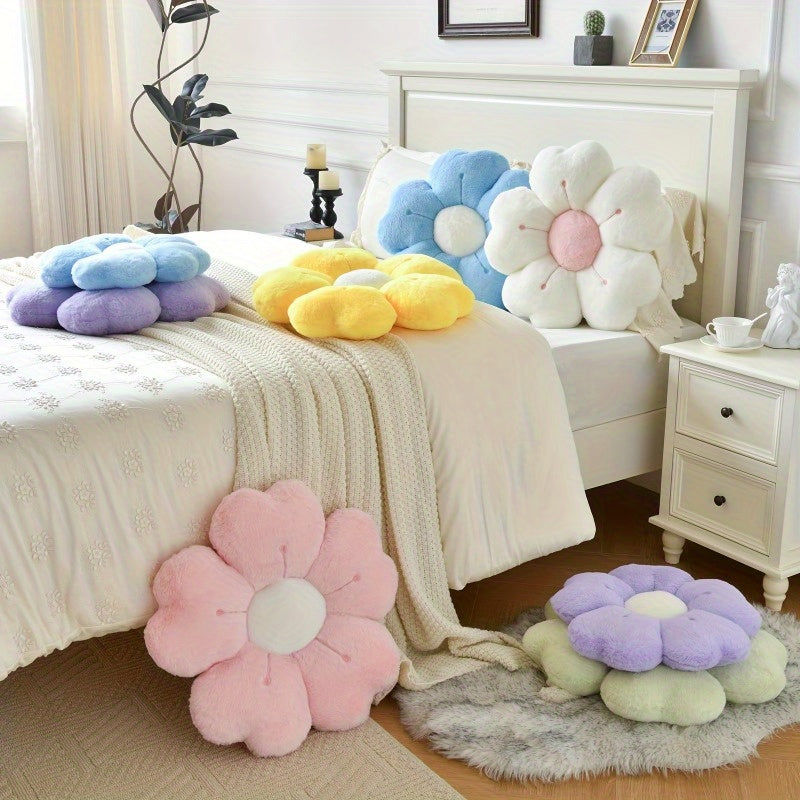 Flower Pillow Cushion | Soft Decorative Pillow for Bed & Sofa