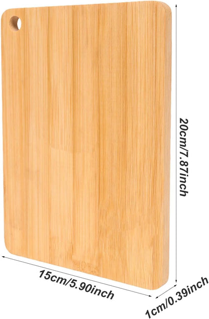 Natural Wooden Cutting Boards – Handmade - Vertical Storage, 1.2cm Thick