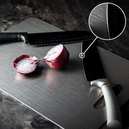 Titanix - Anti-Mould Cutting Board – 316 Stainless Steel - Double-Sided