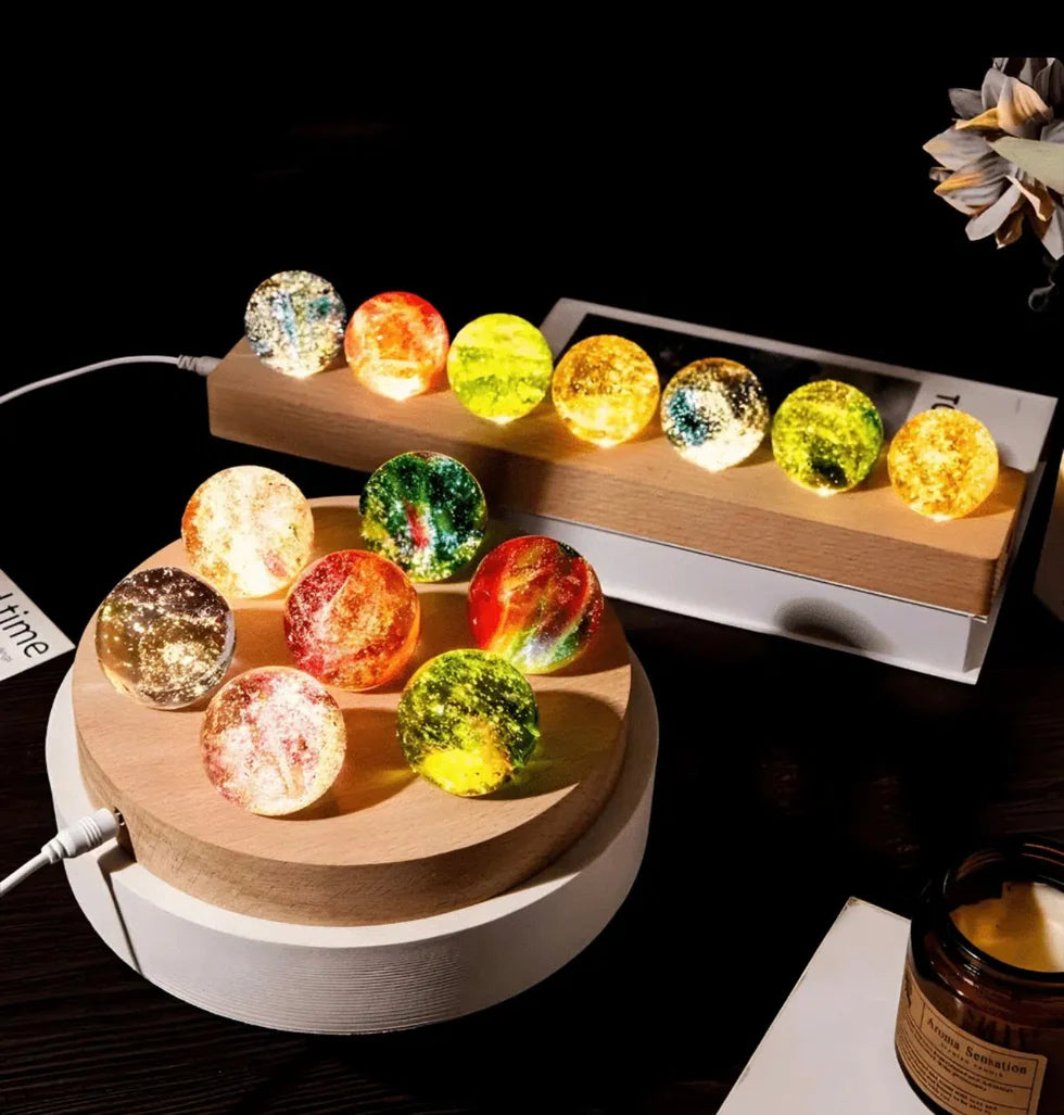 7 Colours Ball Light - Crystal Clear - Soothing Glow