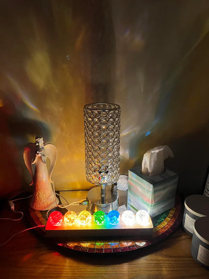 7 Colours Ball Light - Crystal Clear - Soothing Glow