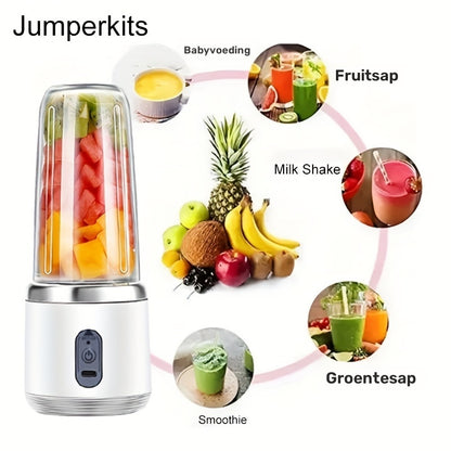 Portable USB Rechargeable Juicer Cup – 6 Blades - 21000 RPM - BPA-Free - 1800mAh