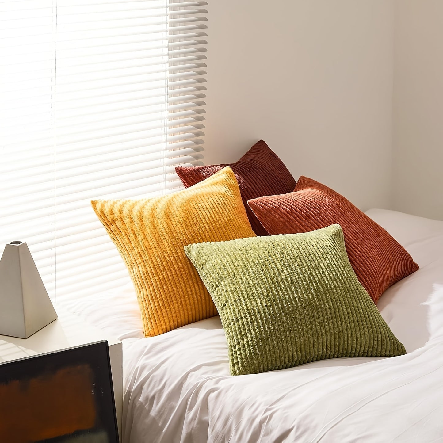 Bohemian Pillowcase Set of 4 | Decorative Cushion Covers for Bed & Sofa