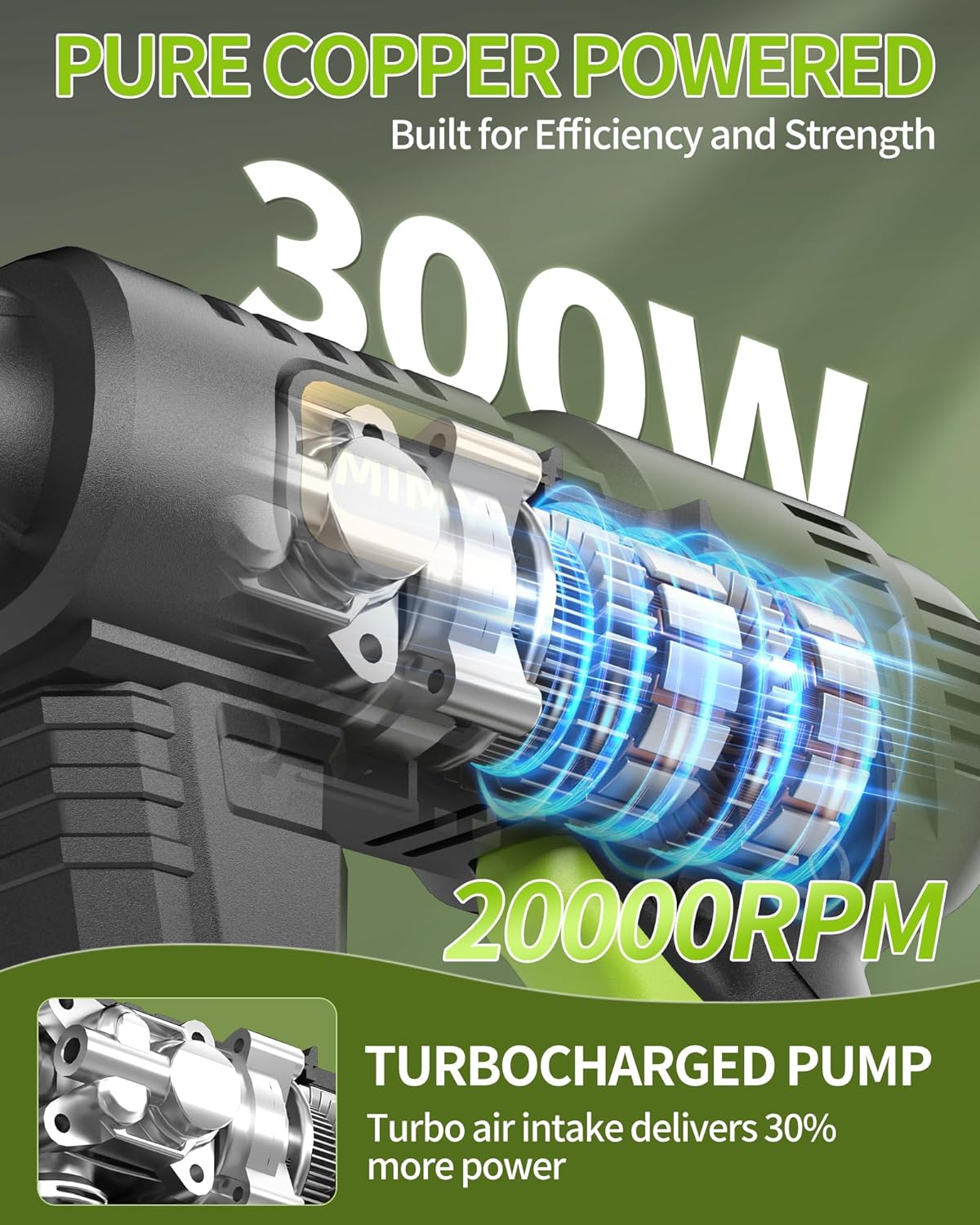 Cordless Pressure Washer Battery Powered; 990 PSI Cordless Power Washer with 4.0Ah Battery&Charger & 6-in-1 Nozzle; Portable Power Washer Cordless for Home; Battery Pressure Washer for Car Wash