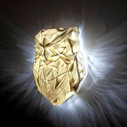 Luminous Wings Wall Light – Nature-Inspired LED Lamp – Wireless Decorative Lighting