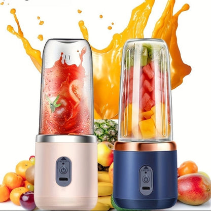Portable USB Rechargeable Juicer Cup – 6 Blades - 21000 RPM - BPA-Free - 1800mAh