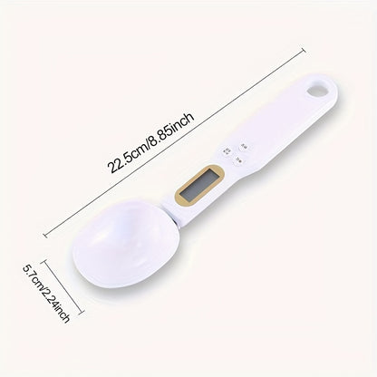 Digital Spoon Kitchen Scale – 500g Capacity - 0.1g Accuracy - LCD Display