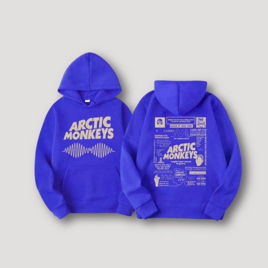 Acrtic Monkeys Graffiti Letters Oversized Hoodies