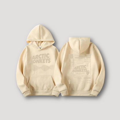 Acrtic Monkeys Graffiti Letters Oversized Hoodies