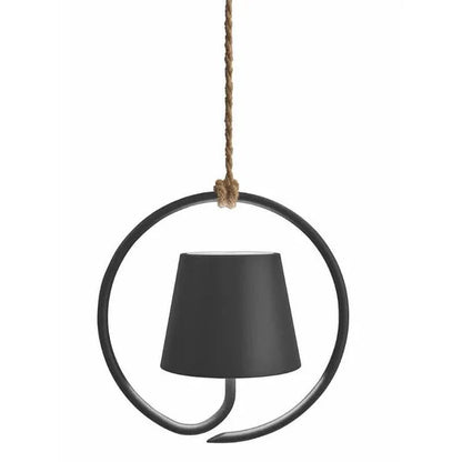 Aluminum Hanging Lamp - Fusion Style - Crafted Design