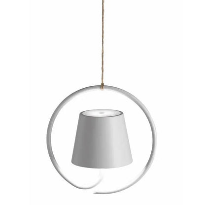 Aluminum Hanging Lamp - Fusion Style - Crafted Design