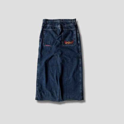 Vintage Hip Hop Baggy Blue Jeans