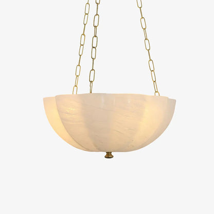 Basket Flower Style Chandelier - Glass Material - Ceiling Mounting