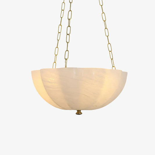 Basket Flower Style Chandelier - Glass Material - Ceiling Mounting