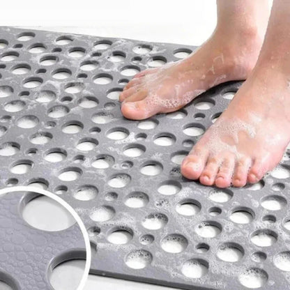 Bathroom Non Slip Mat - Antibacterial - Quick Dry - Easy To Clean - Efficient Drainage