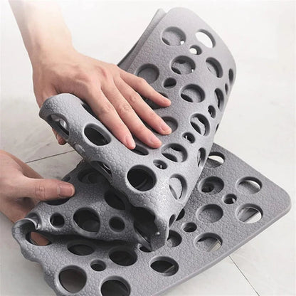 Bathroom Non Slip Mat - Antibacterial - Quick Dry - Easy To Clean - Efficient Drainage