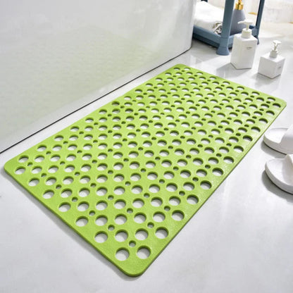 Bathroom Non Slip Mat - Antibacterial - Quick Dry - Easy To Clean - Efficient Drainage