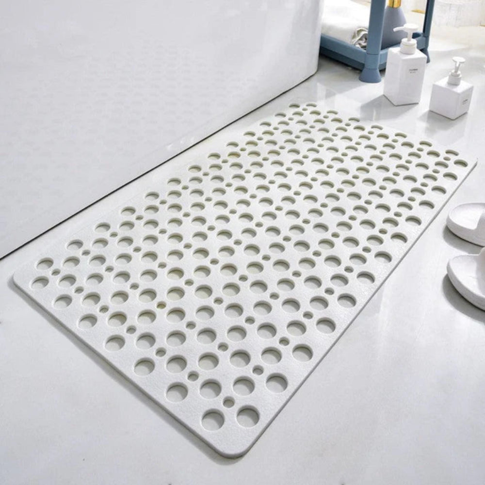 Bathroom Non Slip Mat - Antibacterial - Quick Dry - Easy To Clean - Efficient Drainage