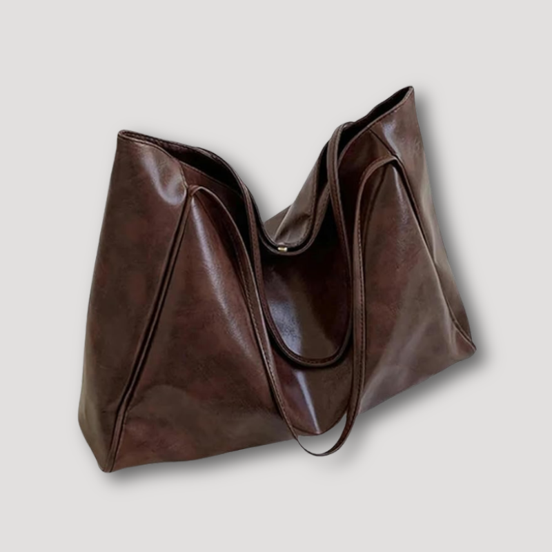 Shiny Leather Shoulder Tote Bag Australia