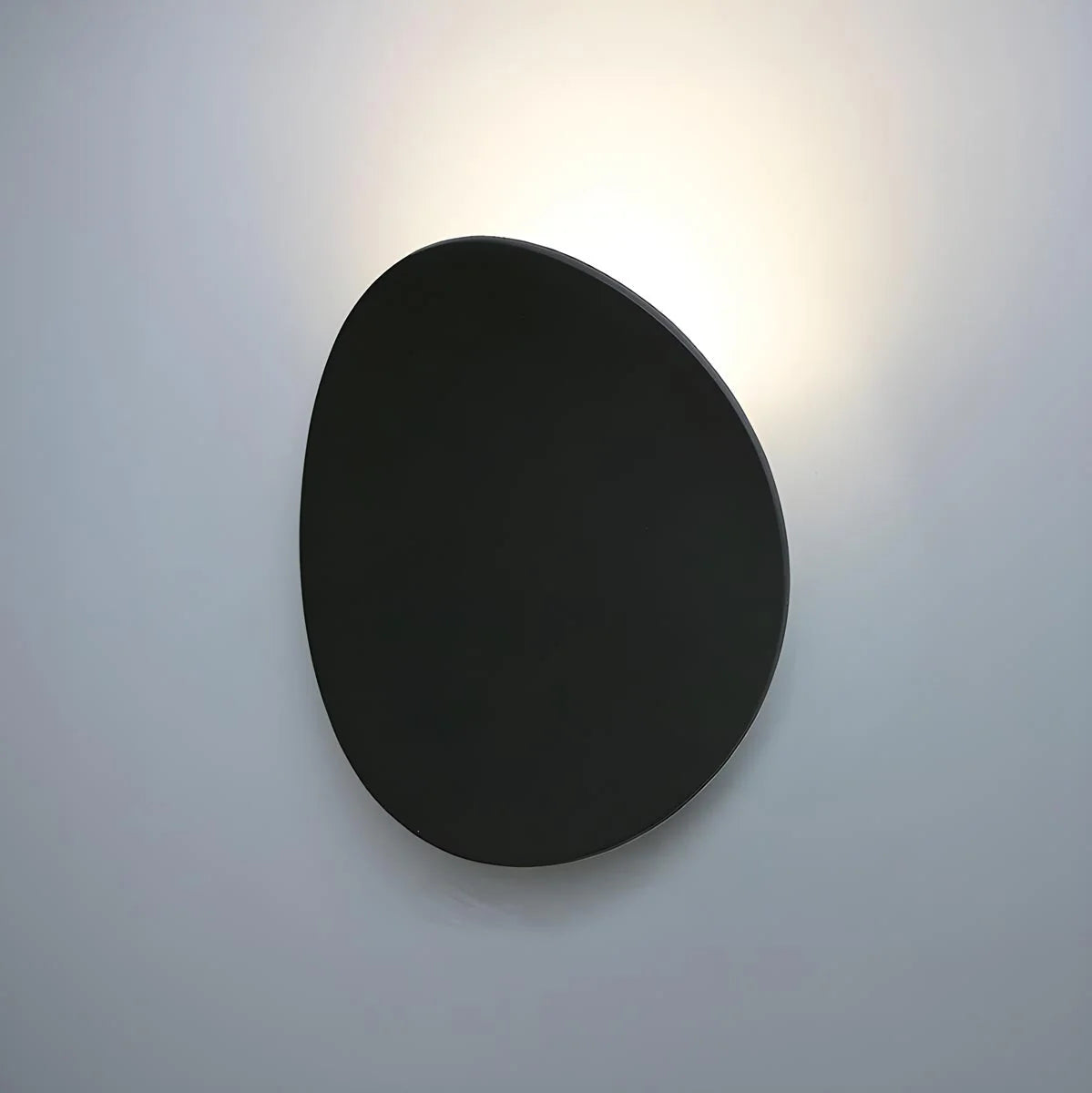 Black-Curved Round Style Wall Light - Integrated Led - Authentic Design