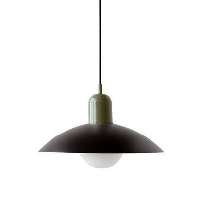 Nordic Modern Macaron Bauhaus Pendant Lamp – Minimalist Iron LED Hanging Light