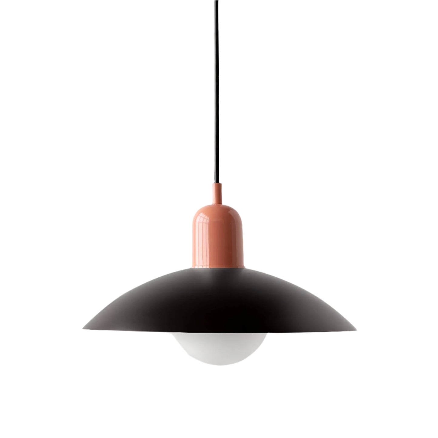 Nordic Modern Macaron Bauhaus Pendant Lamp – Minimalist Iron LED Hanging Light