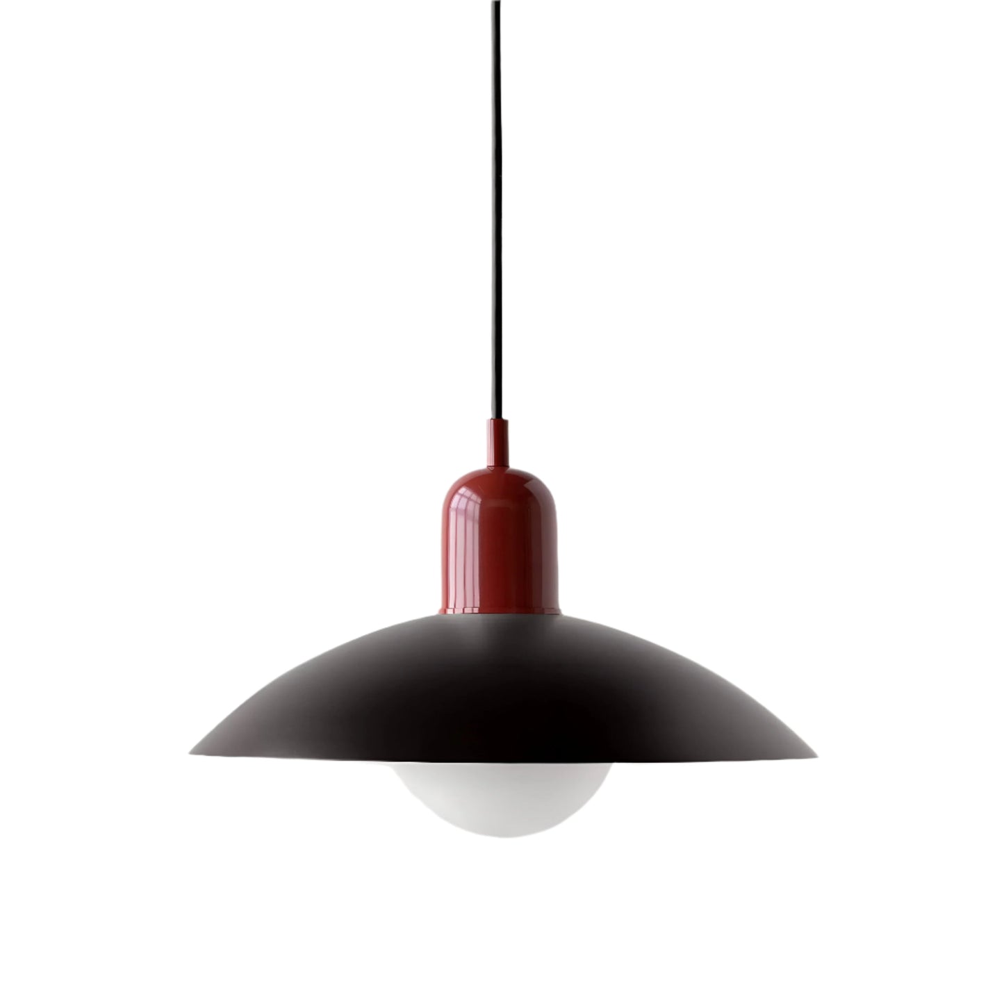 Nordic Modern Macaron Bauhaus Pendant Lamp – Minimalist Iron LED Hanging Light