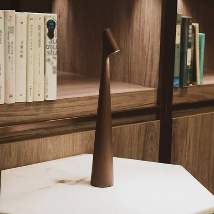 Brown-Modern Table Lamp Touch - Led - Bedside - Small - Table Lamps No Cord