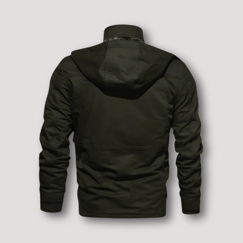 Rugged Drawstring Waist Utility Jacket for Men Australia