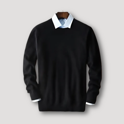 Business Casual Tailored Fit Sweaters for Men Cashmere