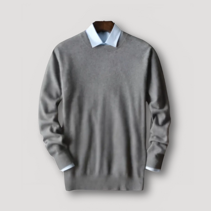 Business Casual Tailored Fit Sweaters for Men Cashmere