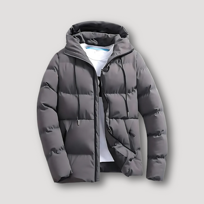 Water Resistant Outerwear Insulated Down Jacket