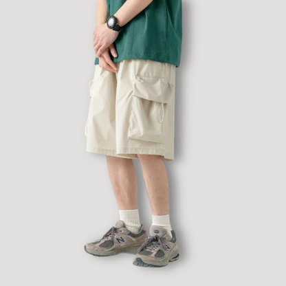 Summer Cargo Shorts Loose Wide Leg Pants