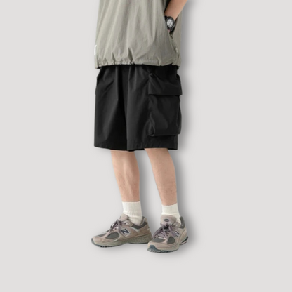 Summer Cargo Shorts Loose Wide Leg Pants
