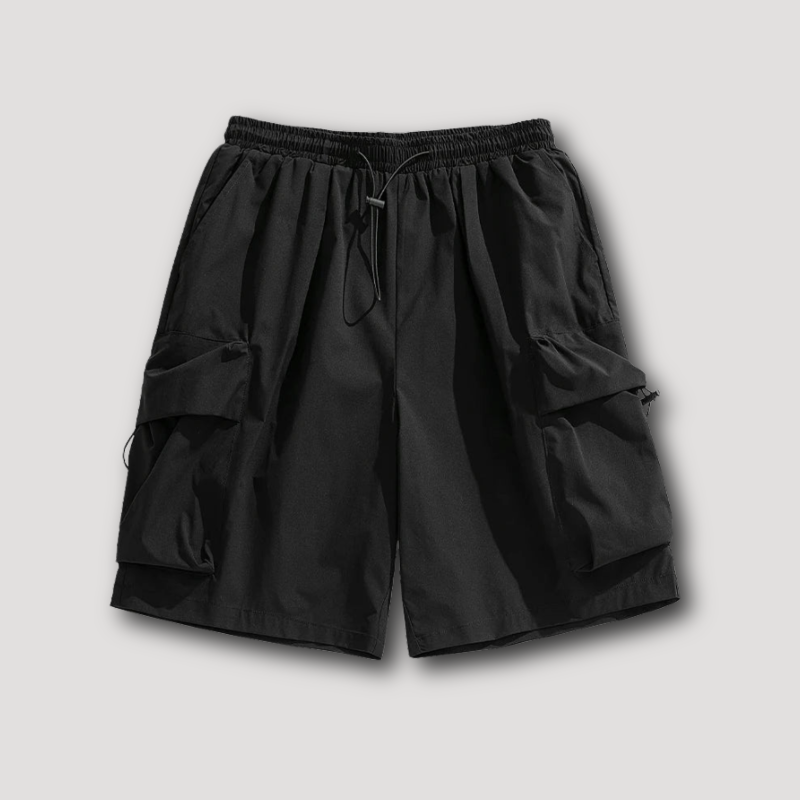 Summer Cargo Shorts Loose Wide Leg Pants