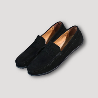 Men's Casual Suede Penny Loafers