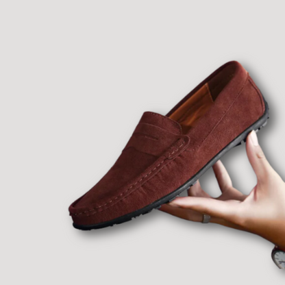 Men's Casual Suede Penny Loafers