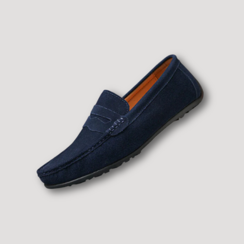 Men's Casual Suede Penny Loafers