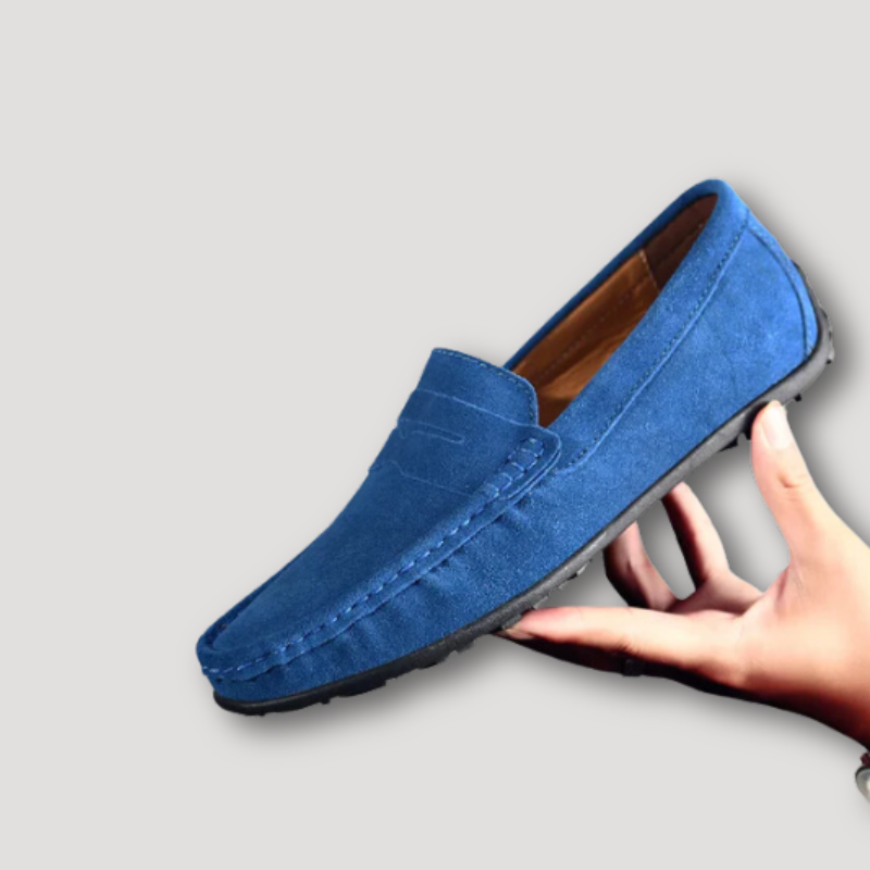 Men's Casual Suede Penny Loafers