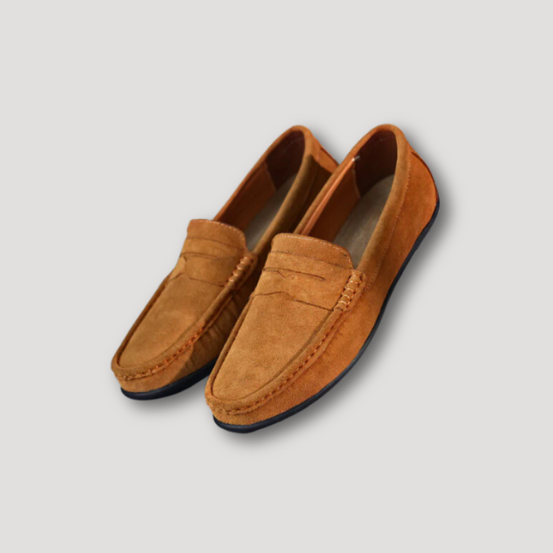 Men's Casual Suede Penny Loafers