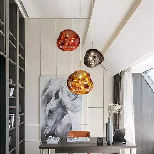 Ceiling Modern Pendant Light - Unique Melting Effect - Modern Aesthetic