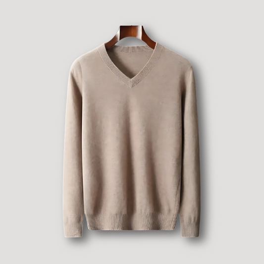 Casual V Neck Sweater for Men