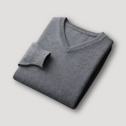 Casual V Neck Sweater for Men