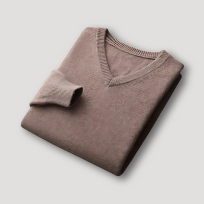 Casual V Neck Sweater for Men