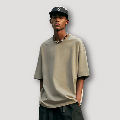 Y2k Basic Oversized Tee T Shirt